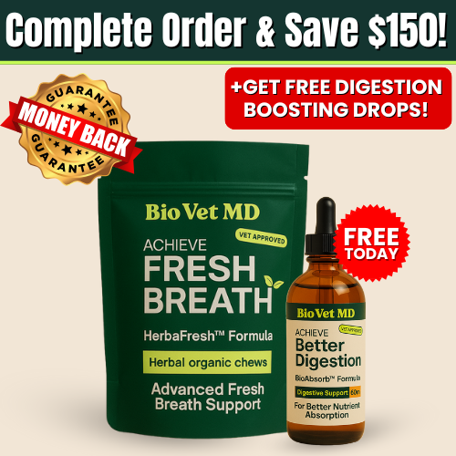 Add Fresh Breath Chews & Get FREE Digestion Drops! (One-Time Offer)